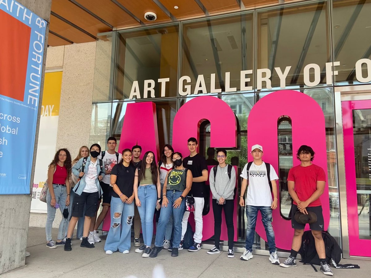 CESschools's tweet photo. CES Toronto had a fun trip to the AGO (Art Gallery of Ontario) last Thursdayπ§βπ¨πΌ
#Toronto #Canada #CesSchools #English #LearnEnglish #cesschools #englishuk #studyabroad #learnenglish #learningenglish https://t.co/H31KfONuG9