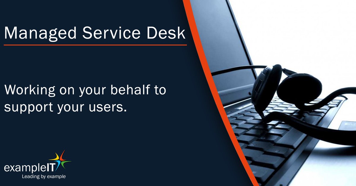 ExampleIT's tweet image. Our managed service desk solutions offer fast and effective support for your users.
Visit our website to learn more: lnkd.in/dJF5Vyr5 
#LeadingByExample #ExampleIT #ManagedServiceDesk #BusinessSolutions #BusinessServices #ITreseller #B2B