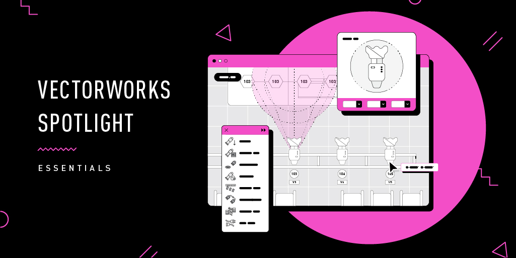 Vectorworks's tweet image. Join our next Spotlight Essentials Seminar to get hands-on training with #Vectorworks2022. bit.ly/3HuIw8y #LightingDesign #ScenicDesign #EntertainmentDesign