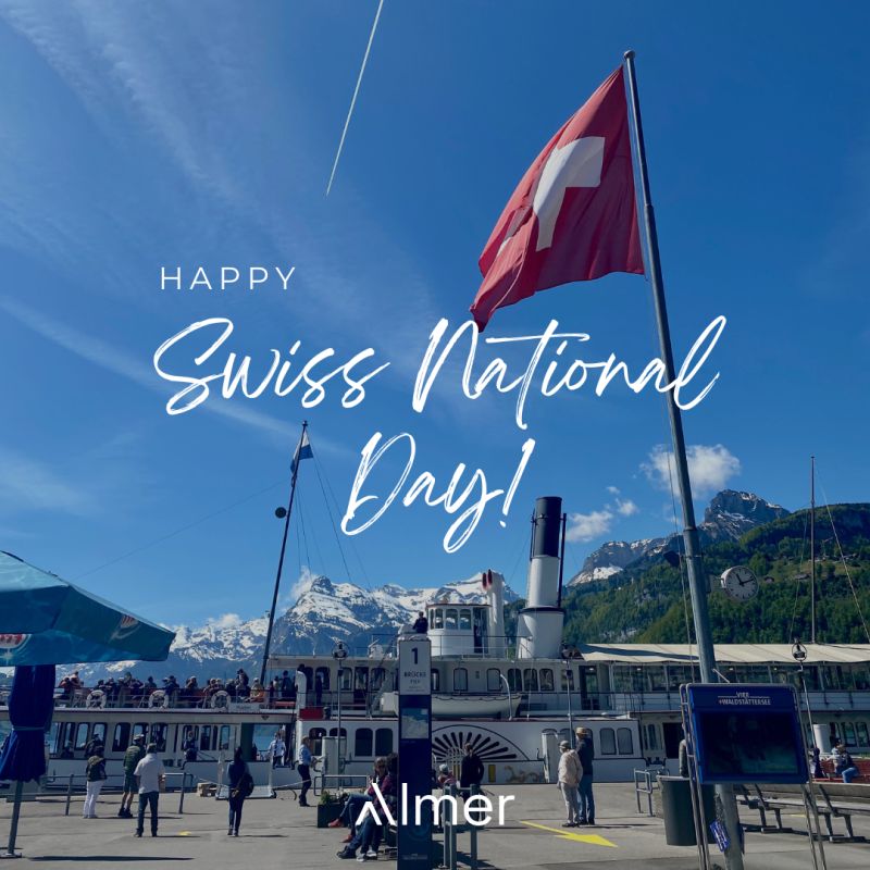 [#Celebration] Today is Schweizer Bundesfeiertag! 🇨🇭 On behalf of Almer Technologies, we wish you a happy first of August.

#Almer #AR #swissmade