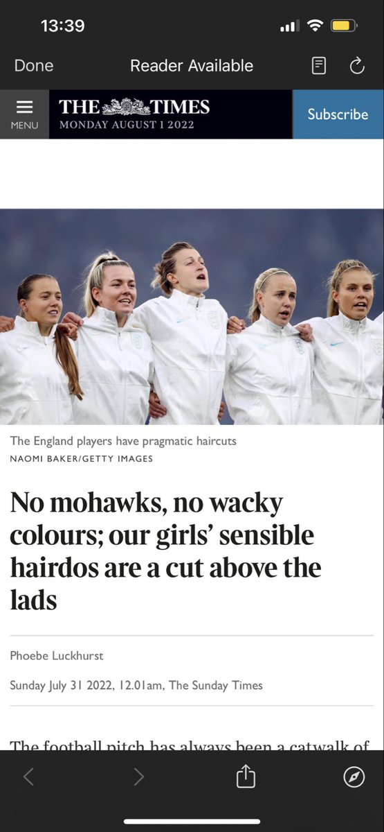 JaneyGodley's tweet photo. It doesn’t matter what women achieve at the end of the day they are judged by their pretty sensible hair https://t.co/hLEHLKluCT