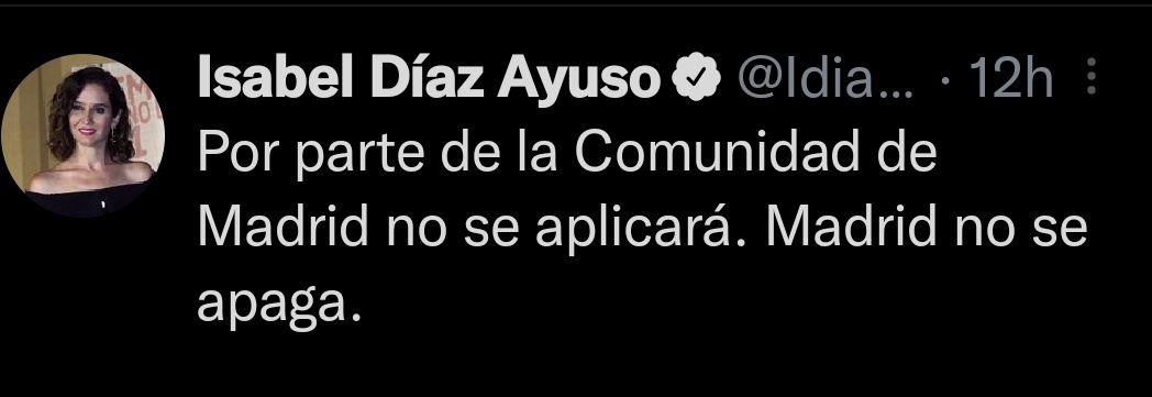 Quien calla otorga. #QuéOpinaFeijóo de que Ayuso muestre un Madrid insolidario con toda Europa y boicotee las medidas del Gobierno adoptadas en el marco del acuerdo energético europeo contra Putin? ¡Pero diga algo, Sr. Feijóo, que Ayuso es del PP! 👇👇