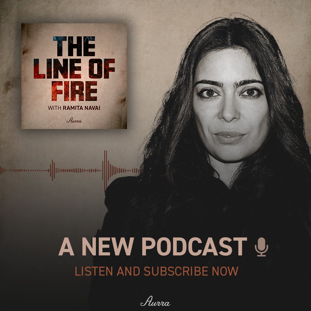 Have you listened to the incredible #TheLineOfFire with Ramita Navai? 🎧 Catch up on series one now 👇 hyperurl.co/TheLineOfFire