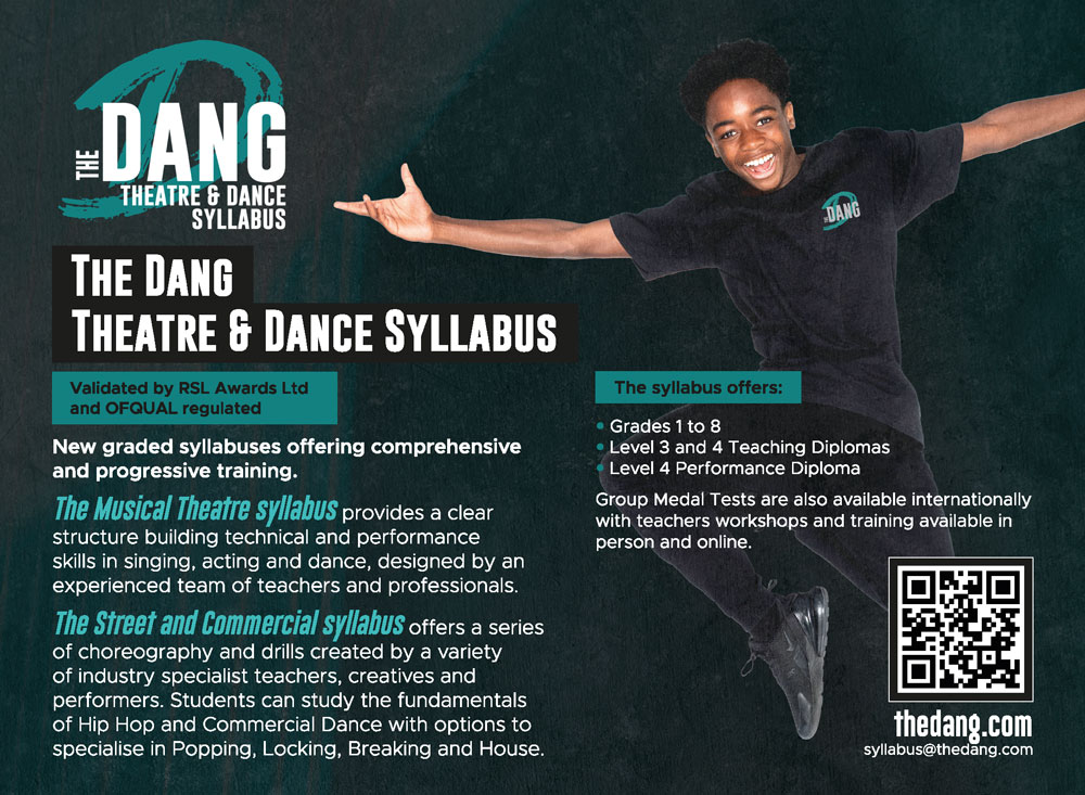 The Dang, Theatre and Dance Syllabus.

Visit thedang.com for more information.

*Advertisement*