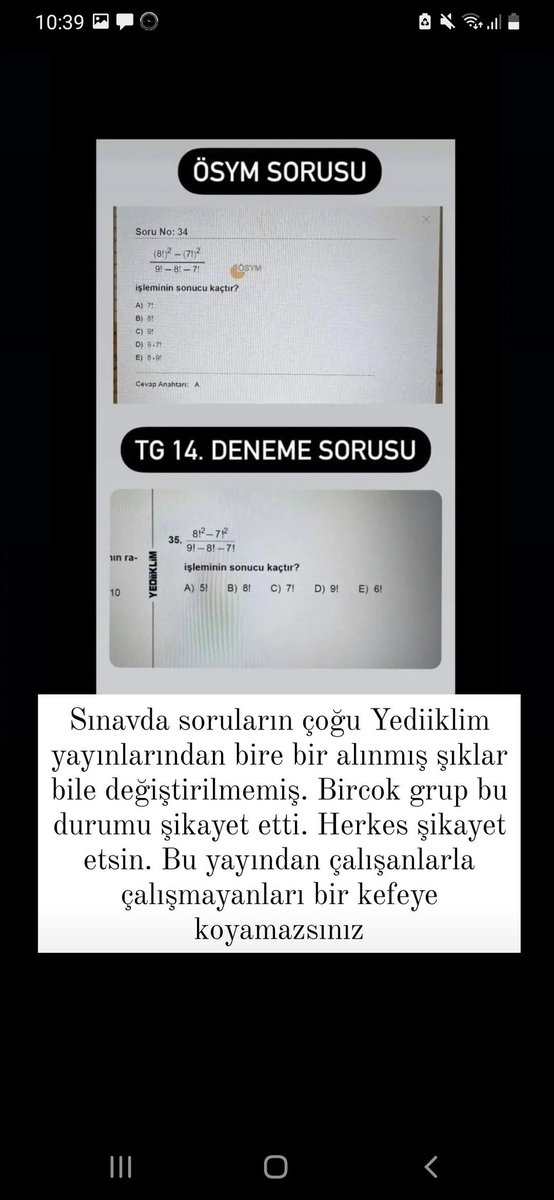 mislinaa___'s tweet photo. Bir yıl boyunca verdiğim emeklerime ağlıyorum bugün de kaç soru bankası çözdüm kaç deneme çözdüm benim emeğimin karşılığı bu değil bu soru tutturmak değil bizzat HIRSIZLIK! @OSYMbaskanligi #kpssdeikincifetoskandalı #yediiklim https://t.co/cdcAWYS9Eo
