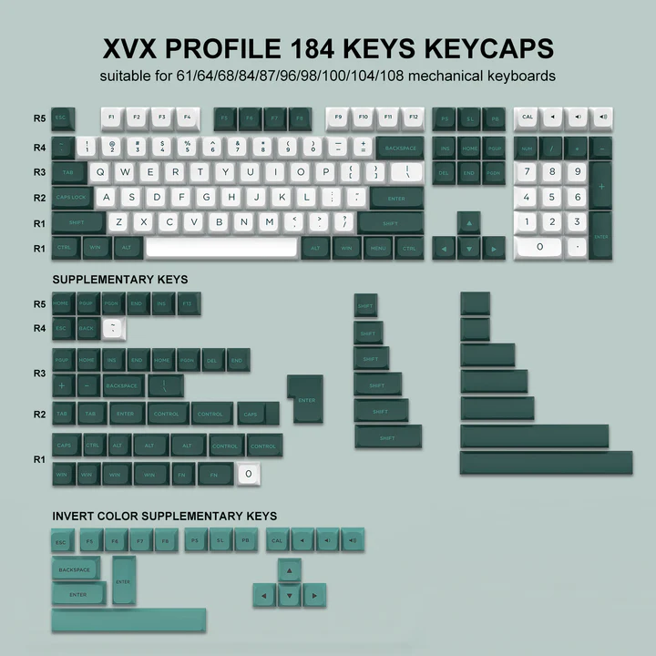 Womier_keyboard's tweet photo. Today we are checking out the XVX profile botanical keycaps:

https://t.co/JDgwNRXu6h
#keycaps #xvxprofile #womierkeyboard https://t.co/yESxC1IkXX
