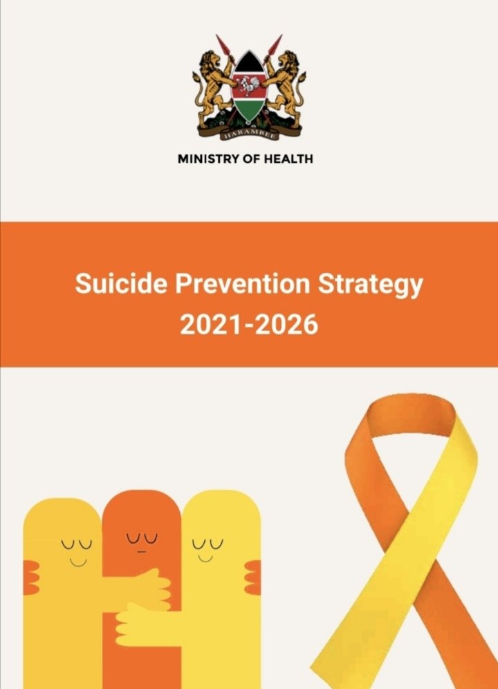 Huge congratulations to <a href="/MOH_Kenya/">Ministry of Health</a> , division of mental health <a href="/MOHmentalhealth/">Mental Health Kenya</a> and other partners in the launch of the suicide prevention strategy 2021-2026 whose goal is to achieve a 10% reduction in suicide mortality by 2026 in the country.