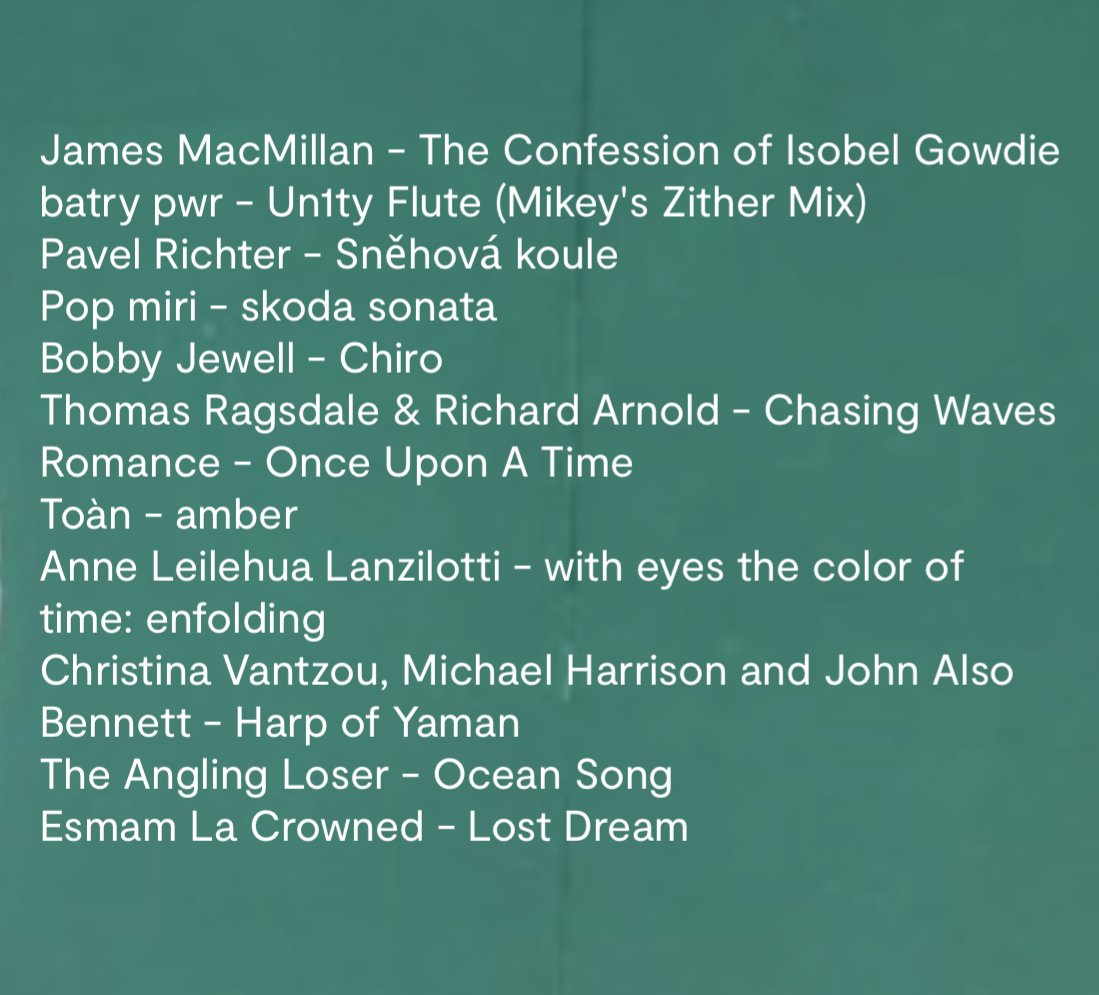bobby_jewell's tweet photo. Earth Tones show for @clydebuiltradio 

Modern classical and ambient. Including works inspired by a Scottish witch, Scottish Highlands, Bangladesh's first Nuclear Power Plant, Hawaii Art Museum, fishing and Celine Dion.

https://t.co/gD4mlnTfLg https://t.co/yaEIouGyzG