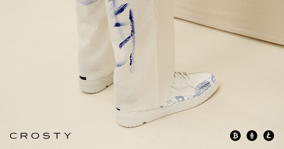 crostyshoes's tweet photo. CROSTY is the first Georgian brand in the fashion industry that now started accepting cryptocurrency. With this method of payment, customers can purchase brand’s products online, using Bitcoin, Ethereum and Litecoin. #crosty https://t.co/xrRmMeEiK7