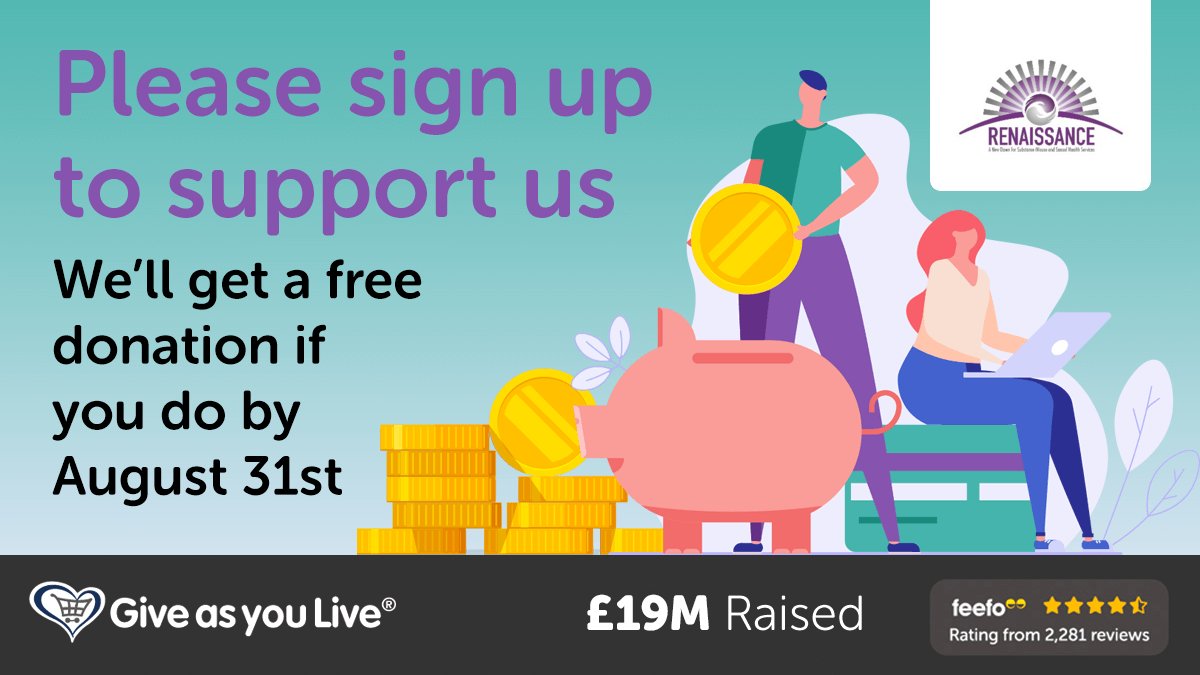 Help us for free this summer! Sign up to Give as you Live Online and select us as your chosen charity by 31st August and we'll receive a free donation from @giveasyoulive ! > giveasyoulive.com/join/druglinel…