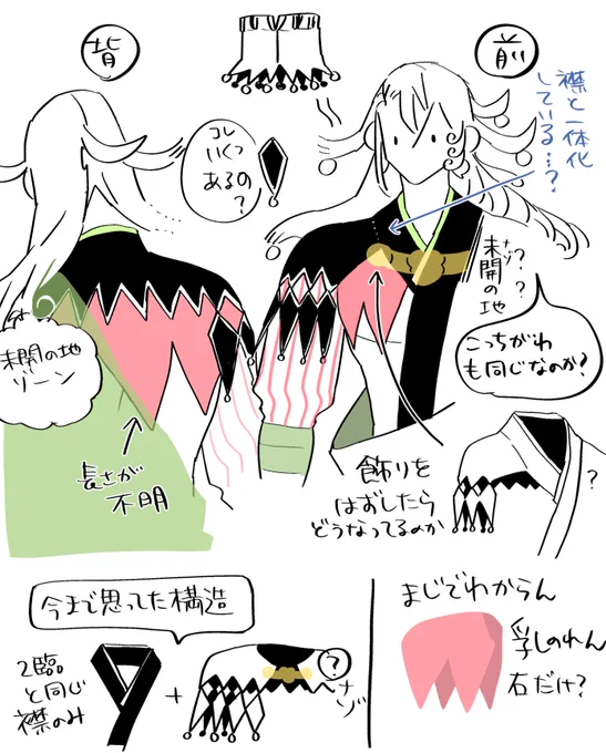 衣装全然わからん部の者です。 