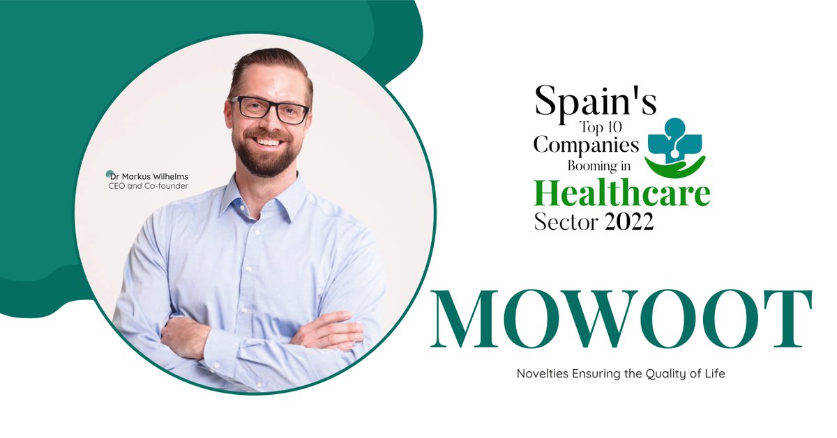 Insightscare's tweet image. @rkusW is the CEO &amp;amp; Co-founder of @mowoot

MOWOOT, a growth-stage #medicaldevicecompany has developed a medical device that stimulates the large intestine in a non-invasive way

cutt.ly/iZEoACr

#QualityofLife #medicaldevices #HealthcareSector #healthcaremagazine