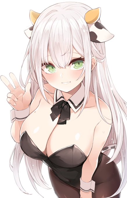 #バニーの日 なので去年描いたバニーノエル団長再掲。 