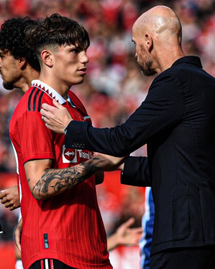 UtdXclusive's tweet photo. Ten Hag is set to keep Garnacho at #mufc this season! 🇦🇷 https://t.co/gFexdwXbj4