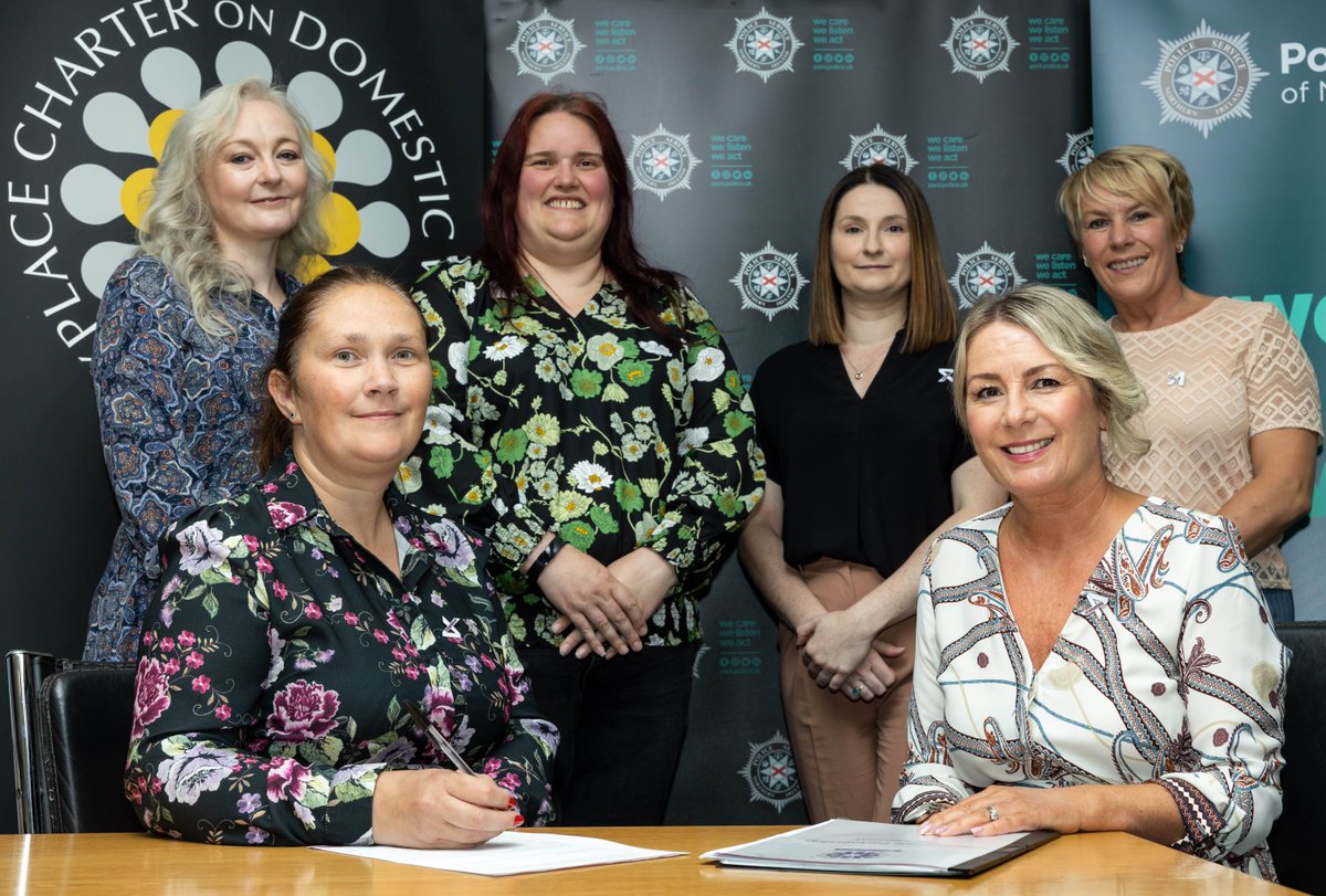 Today, for the 8th year, we signed the <a href="/OnusNI/">Onus(NI)Ltd</a> Safe Place Agreement, as part of our commitment to never to commit, condone or stay silent about domestic abuse.

We will continue to safeguard victims, bring more offenders to justice and create safe places in our communities.