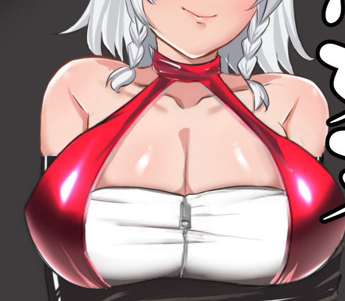 新刊の絵なんだけど、おっぱいなかなかいい感じに描けたので見て 