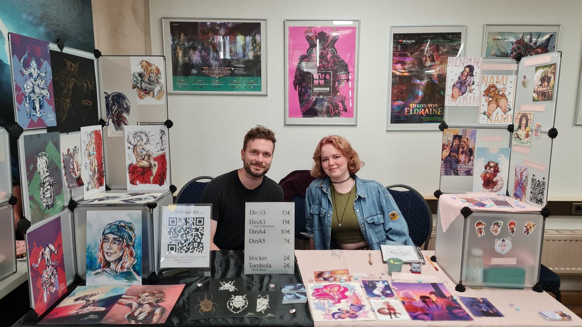 ComicPlanetOS's tweet photo. Was wäre eine Convention ohne Zeichnermeile. Wir bedanken uns bei allen talentierten Künstler unserer #ComicPlanetCon https://t.co/pgeRsTbJhv