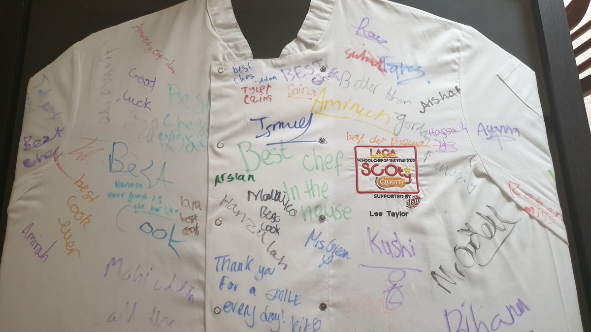 Class of 22 @JohnGulsonPS . Thank you for the memories over the last 6 years. I have been privileged to feed you throughout your school life so far, educate your mind and palate as you go. @LACA_UK @Academy_Food_UK @AtalianServest @PSCMagazine #AlwaysInMyHeart
