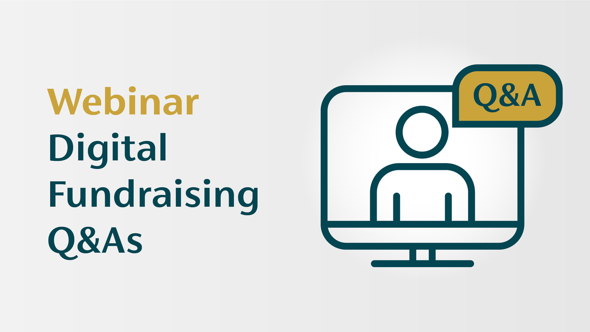 Dipping your toes into digital fundraising? Watch our webinar with experts from @wearegivestar, @DSC_Charity & @StBarnabasLinc as they answer questions on all things digital #charitytuesday #digitalfundraising benefactgroup.com/fundraising-re…