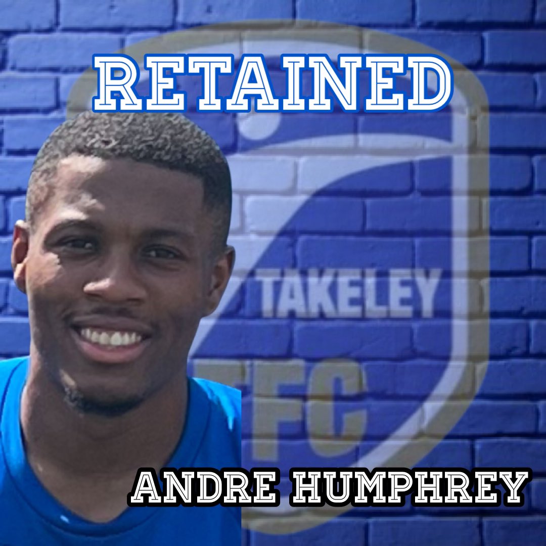 takeley_fc's tweet photo. π₯ Player Retained π₯ @takeley_fc are pleased to retain Left Back @Andre_Humps ππ€ #retained #playerretained #heretostay #UptheBlues #UptheTakeley #bluearmy https://t.co/wArGFILKND
