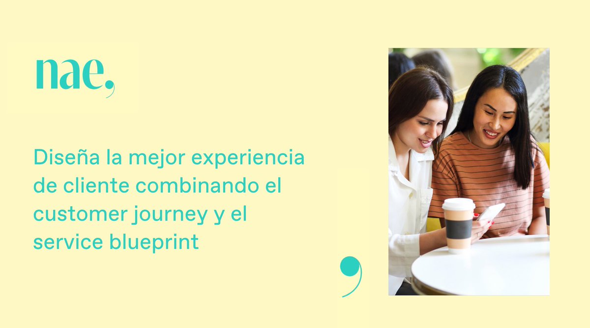 Nae_es's tweet photo. La pandemia ha modificado el comportamiento de los clientes y el mapeo de su experiencia se ha vuelto aún más relevante.
La combinación de #CustomerJourney y #ServiceBlueprint aporta una visión plena para tomar decisiones, crecer en ingresos y fidelizar.
https://t.co/vfZQsIU65b https://t.co/VltWGuJGXf