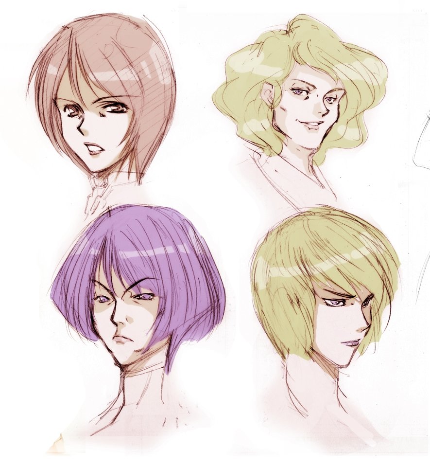 こんな感じですね(◍•ᴗ•◍)
四枚目は頬から顎にかけてなだらかなラインに修整するつもりです 