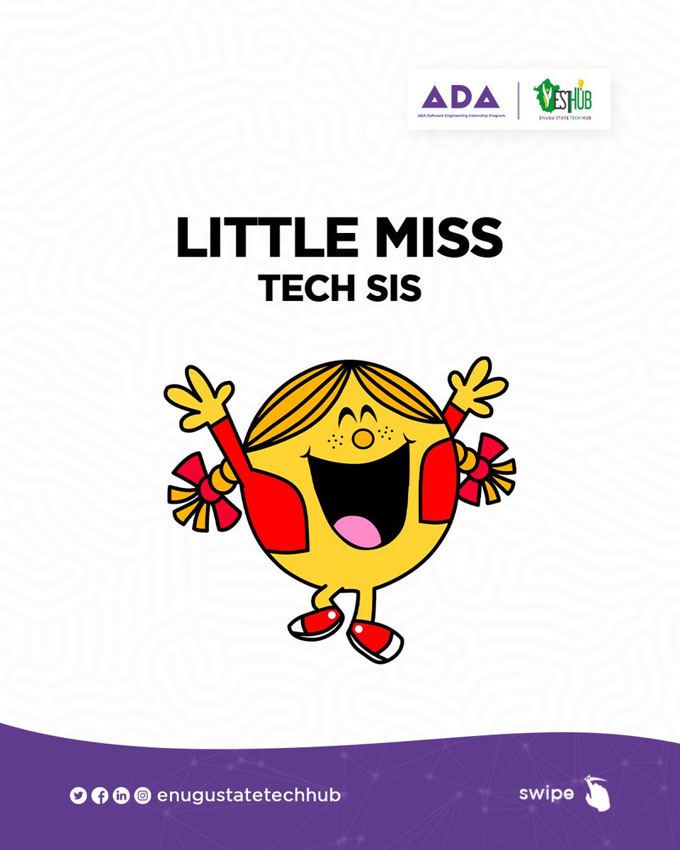 enugustechhub's tweet photo. Still not registered for the ADA program?
What are you waiting for? Registration closes soon.
Click the link on our bio to register.
#TheADAproject #ESTHUB #Tech #womanintech #techsis #enugu #east https://t.co/DBVCcJae2N