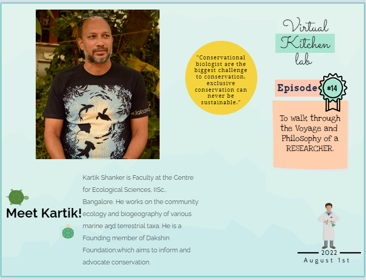 Kitchen Lab (@kitchenlab5) on Twitter photo Conservation with the coolest, Dr. Kartik Shanker is out now.
youtu.be/YdPmgYyoYlQ
The world needs more ecologists like Kartik. His energy is infectious.
Thank you <a href="/kartik_shanker/">Kartik Shanker</a> for being so spontaneous and fearless.🐢
#ecology #conservation #AcademicTwitter #biology Conservation with the coolest, Dr. Kartik Shanker is out now.
youtu.be/YdPmgYyoYlQ
The world needs more ecologists like Kartik. His energy is infectious.
Thank you <a href="/kartik_shanker/">Kartik Shanker</a> for being so spontaneous and fearless.🐢
#ecology #conservation #AcademicTwitter #biology