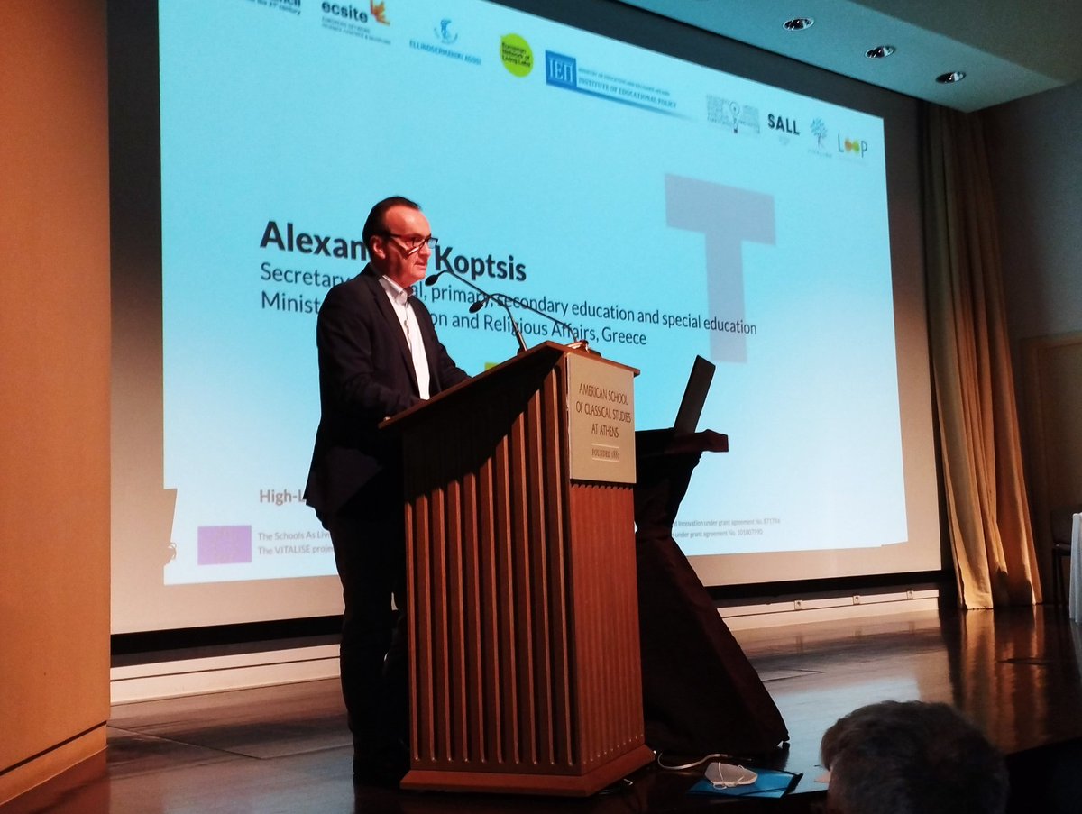 LoopTeachers's tweet image. ❗️The first #LOOP Policy Seminar, in which was presented the LOOP Policy Brief 1, was held on 8/7/22 in Athens, GR. The event was attended by 50 stakeholders in-person and 70 virtually. 
#loopproject #erasmusplus #empowering_teachers #education #teachers #school #loop