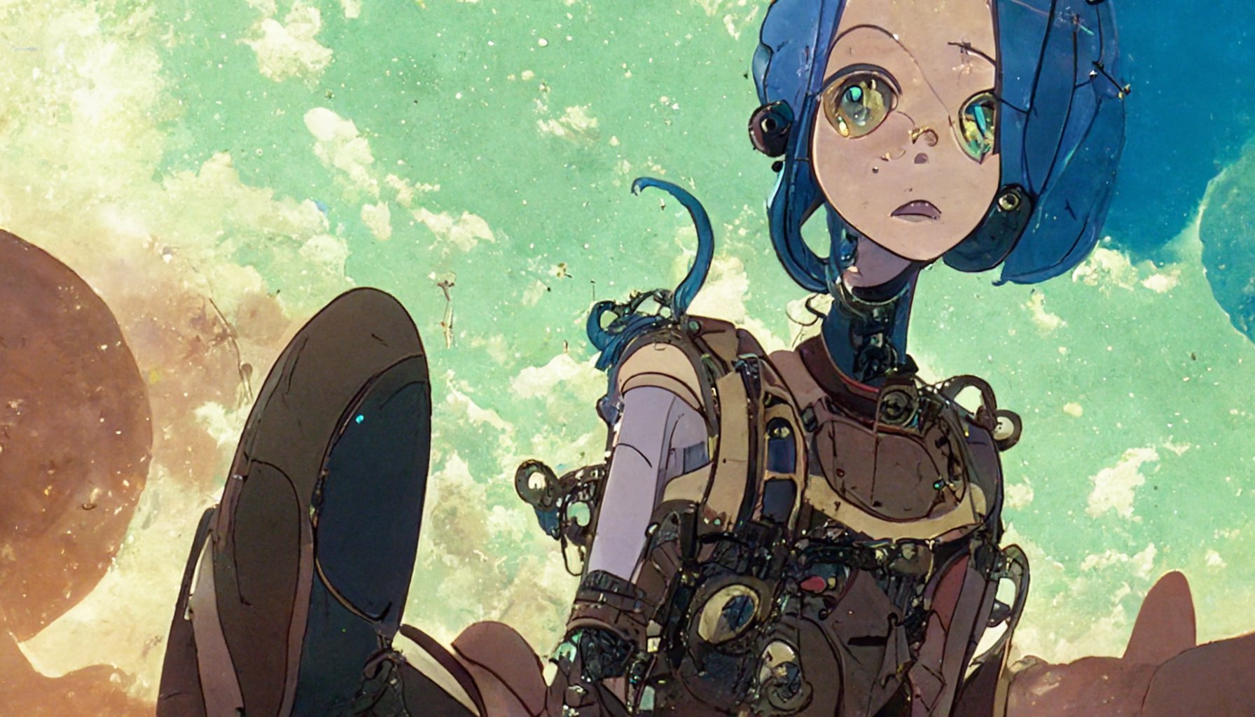 Ebi アニメ風のは日本語で入力するといいのかもしれない あと画像の寸法も内容に影響してる気がする 同じ入力内容でも 正方形だとただの正面顔ばかりなのに 16 9だと映像作品の一場面みたいなのが出たりする Midjourney T Co Xd2y3bnflw