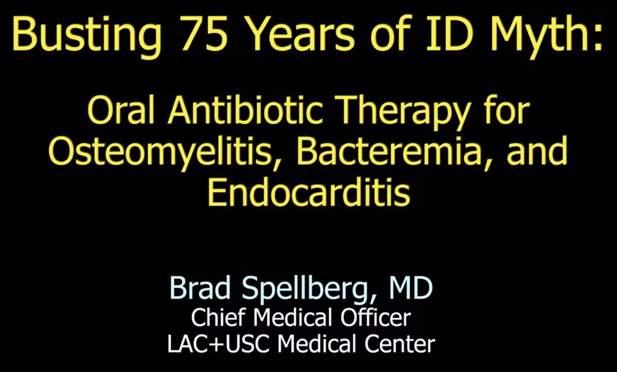 Thanks @BradSpellberg for his talk on 'Busting 75 years of ID myth' @TheRMH and @TheDohertyInst ID seminar. Recorded session: snaptrial.com.au/post/oral-is-t… @snap_trial will further test oral vs IV in uncomplicated and complicated SAB. Look out for the dimetrodon!