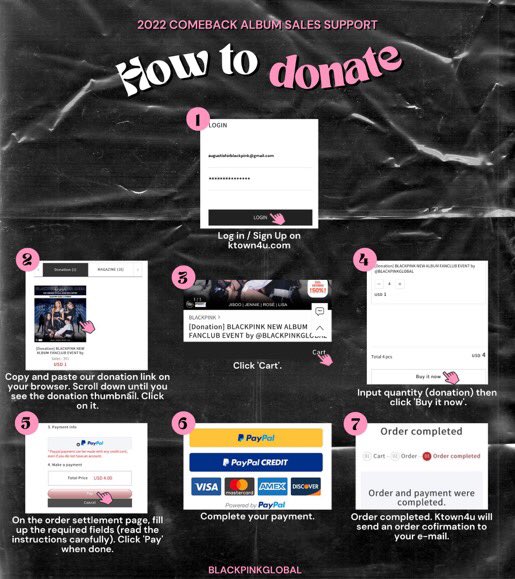 📢 LIKE &amp; SHARE❗️

Blinks! We’ve obtained a deal with Mr James who will send $100 to our <a href="/BLACKPINK/">BLACKPINKOFFICIAL</a> Comeback Funds in return for 8K likes &amp; follows! Let’s reach our next goal now! 💗

✔️Like this tweet
✔️Follow <a href="/JamesB_65/">Tito James 6️⃣5️⃣🎹</a>

Donate if able:
📥ktown4u.com/eventsub?eve_n…