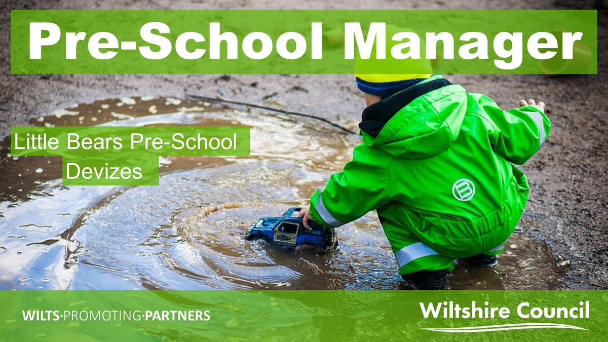 💻 Apply online now 💻  
We are a pre-school set in Nursteed Primary School grounds, we have one large playroom which provides education and care for 3 &amp; 4 year olds and we have been rated  ‘Outstanding’ in the last 2 inspections: 

Closing: 02nd Sept

jobs.wiltshire.gov.uk/details#!/refe…