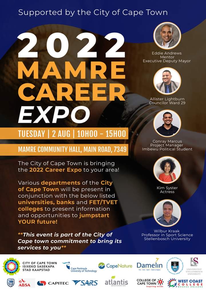 AndrewsEddie's tweet photo. On my way to Mamre to the @cityofct career exhibition.
Very excited to address the youth and talk about opportunities available to them.
#BeTheChange #ChangeTheNarrative #DontConform https://t.co/idakRK0nfz