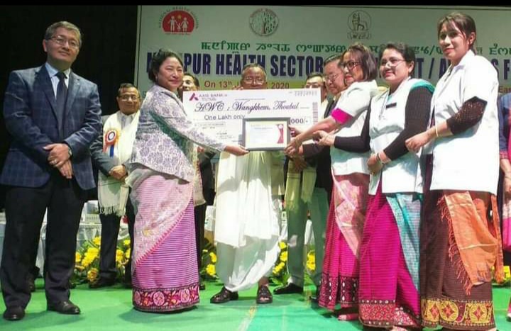 anm_fhw's tweet photo. Recieved  "KAYAKALP  AWARD  2019-20" by HWC WANGKHEM. https://t.co/mFd0il8nP9