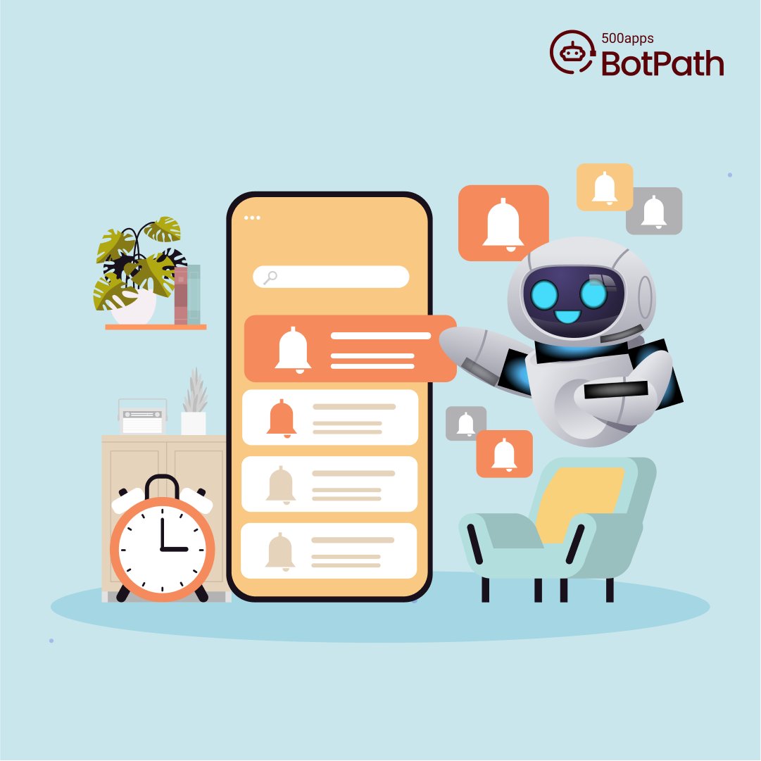 BotPath_500apps's tweet image. You can command robots from anywhere on the earth. Track software robots on a broad scale, regulate their performance, and receive mobile alerts.

Learn More at bit.ly/3vlKnbW

#RPA #RoboticProcessAutomation #BotCreator
