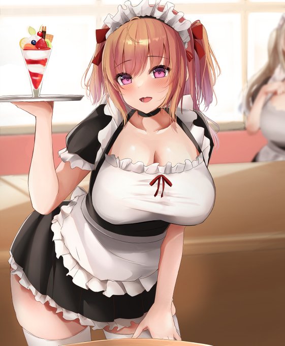 ご依頼者様のオリジナルキャラクターのメイド服姿を描かせていただきました✨️
ご依頼ありがとうございました🍀 

#Skeb  
#Commission 