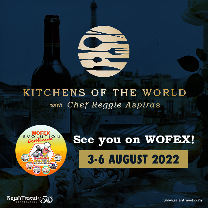 rajahtravel_com's tweet photo. 👩🍳👉 Come visit us at Booth 1247 at the World Food Expo this August 3 to 6, 2022. See you there!
#WOFEX #WOFEX2022 #WOFEXmanila #Food #FoodExpo #KitchensOfTheWorld #ChefReggieAspiras
#RajahTravel #Travel
Kitchens of the World
https://t.co/f9D7LaR9N1 https://t.co/kS25FDRGrF