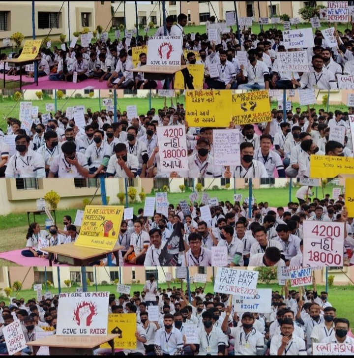 #Increase_Guj_Vet_Stipend

जब लोगो को डॉक्टर की जरूरत होती है
तो सरकार डॉक्टर के पास जाती है।

पर जब डॉक्टर को जरूरत हो तो सरकार 
बहरी हो जाती है।।।
🥺🙌💯
Veterinary College students, Navsari
#Guj_veterinary_students_on_strike 
#Guj_vet_union 
<a href="/CMOGuj/">CMO Gujarat</a> <a href="/PRupala/">Parshottam Rupala</a> <a href="/KanuDesai180/">Kanu Desai</a>