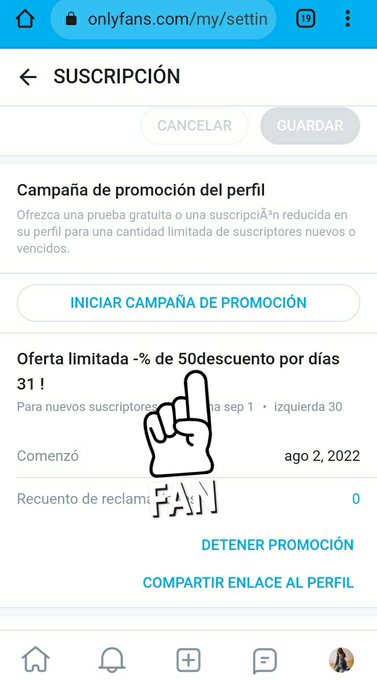 30 d&iacute;as para 30 suscriptores. Aprovechad las segundas rebajas de agosto de mi Onlyfans. Mejores que las<a href="/tag/xhamster"class="tags"><span>#xhamster</span></a>