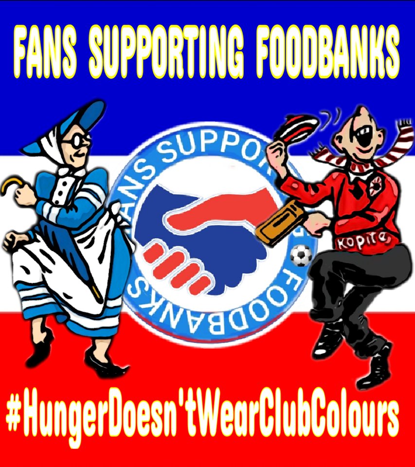 FANS SUPPORTING FOODBANKS #RightToFood tweet media