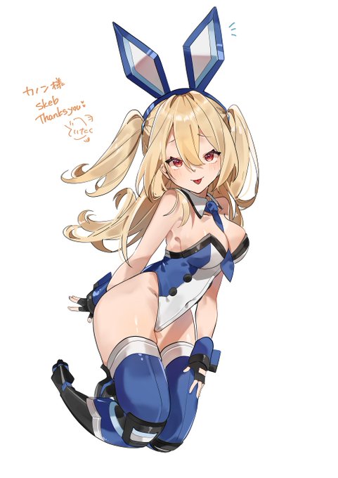 ( ˘͈ ᵕ ˘͈  )
 #バニーの日 