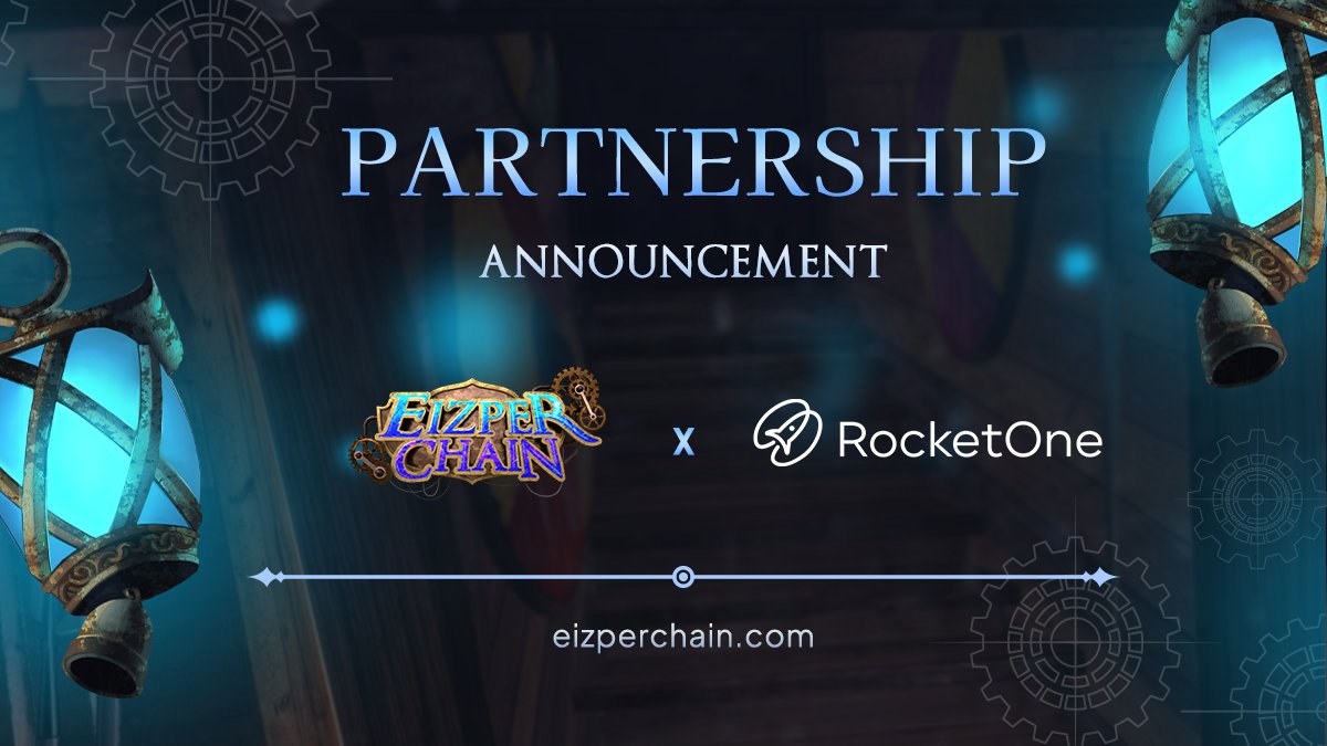 Eizper Chain (@eizperchain) on Twitter photo We are so excited to announce our partnership with <a href="/Rocket1Capital/">RocketOne Capital</a>
We will grow and evolve, and now we can’t wait for #EizperChain to be even greater because of them.
#BlockchainGaming #blockchainpartnership #venturecapital #funding #cryptofunding We are so excited to announce our partnership with <a href="/Rocket1Capital/">RocketOne Capital</a>
We will grow and evolve, and now we can’t wait for #EizperChain to be even greater because of them.
#BlockchainGaming #blockchainpartnership #venturecapital #funding #cryptofunding