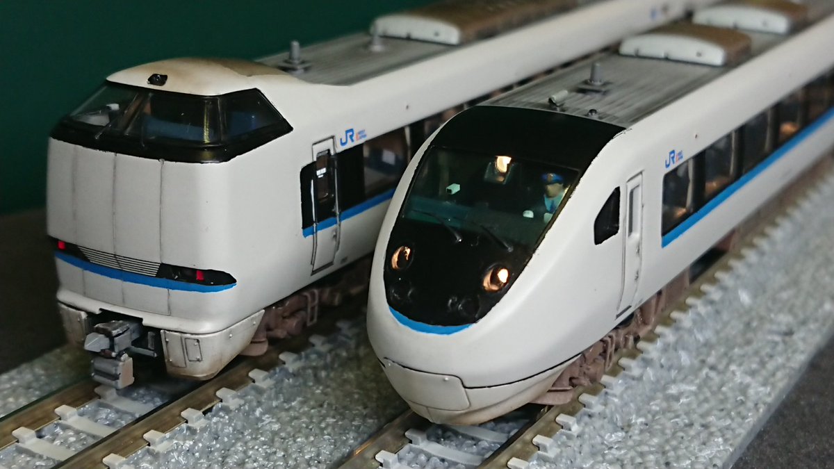681系 サンダーバード 1/10 4009M サンダーバード9号 近キト 683系4000番代 B32+681系