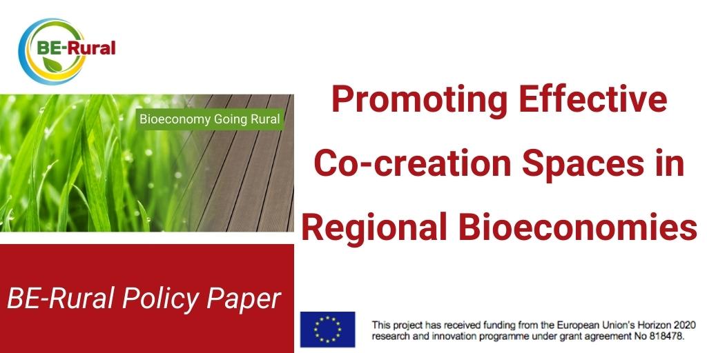 SCALE_UP_HEU's tweet photo. ❗️The #BErural Policy Paper is now out❗️
Four key policy recommendations for the design and effective implementation of co-creation spaces in regional bioeconomies are presented, explained, and justified with practical lessons learned from the project: https://t.co/Ov1pCnELsO https://t.co/8At7QG6aH8