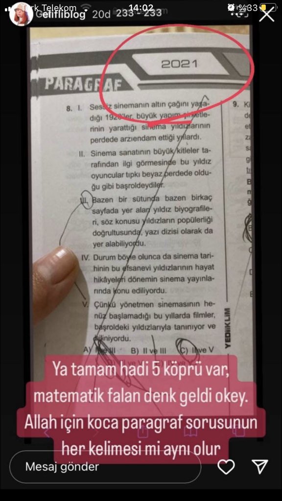 icelatte777_'s tweet photo. Koca paragraf sorusunu da aynı tutturamazsınız #Yediiklim #ösym #kpssdeikincifetoskandalı https://t.co/6Fk7vTd34T