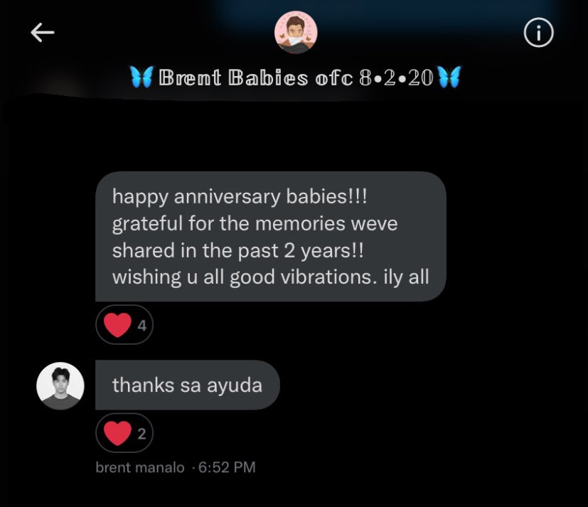 watatapsnibrent's tweet photo. two years with babies. forever grateful for the friendship and love. to more years, @BRENTBABIES @brentymanalo 

#GoodVibrations
#BabiesSecondAnniv https://t.co/RzivBmnu4n