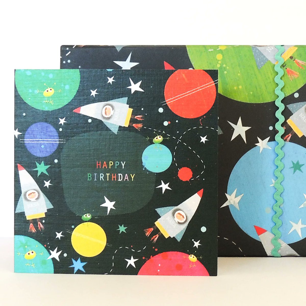 KaliStileman's tweet photo. Our intergalactic space happy birthday card has had a sparkly new makeover! 🚀 🌎
#kalistilemanpublishing #space #spacecard #spacebithdaycard #redesign #spaceman #spacewrap #publisher #publishing #photography #artwork #birthdaycard #greetingcard #greetingcarddesign #giftideas https://t.co/og14TQq5c3