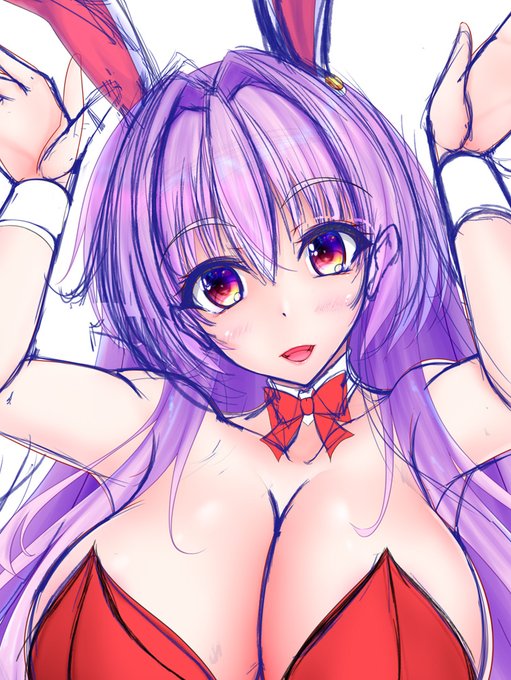 バニーの日うどんげちゃん(途中)
#東方Project 
今週中には仕上げますのでご容赦を😢 