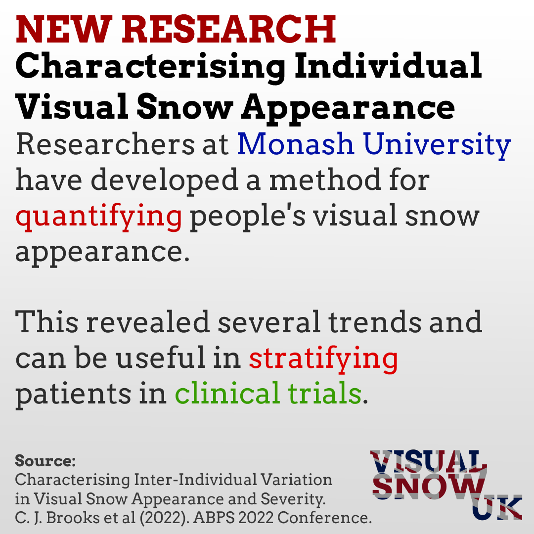 Visual Snow UK tweet media